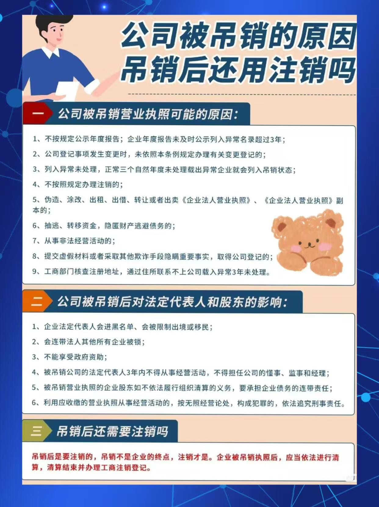 九龙公司被吊销的原因！吊销后还用注销吗？